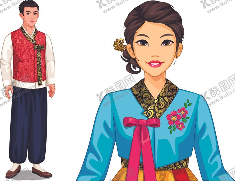 编号：74532306260131425714【酷图网】源文件下载-人物插画