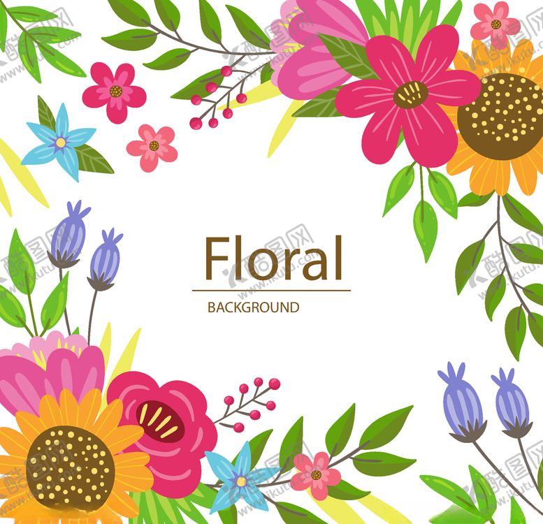 编号：41309210151959117171【酷图网】源文件下载-创意花花纹花边边框素材