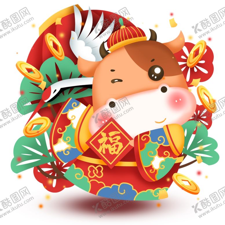 编号：82253504211416254034【酷图网】源文件下载-卡通牛形象