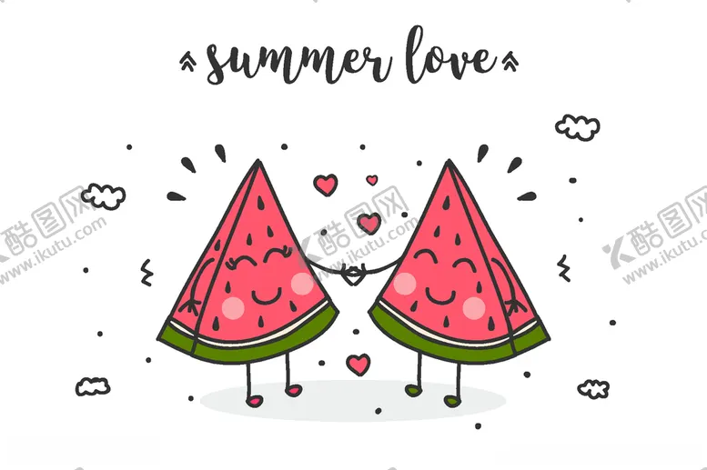 编号：74722009270802062246【酷图网】源文件下载-西瓜海报手绘