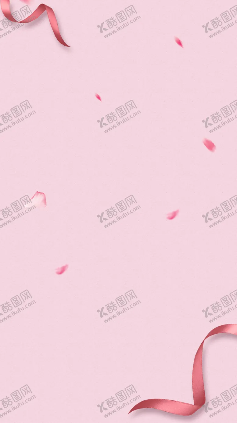 编号：33059006270356501937【酷图网】源文件下载-粉色背景飘带
