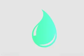 水滴花素材标志图标图案