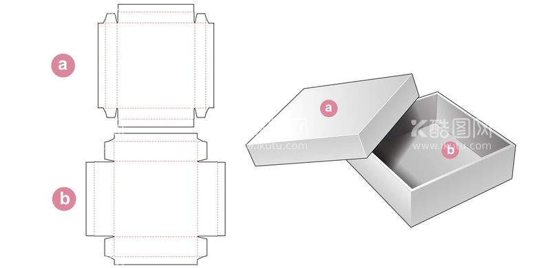 编号：75190610010245433620【酷图网】源文件下载-包装盒刀模