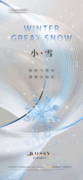 医美整形小雪海报