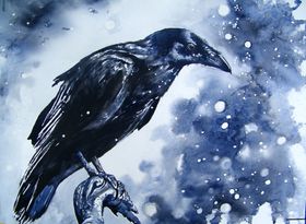 夜晚插画海报