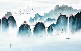 水墨山水