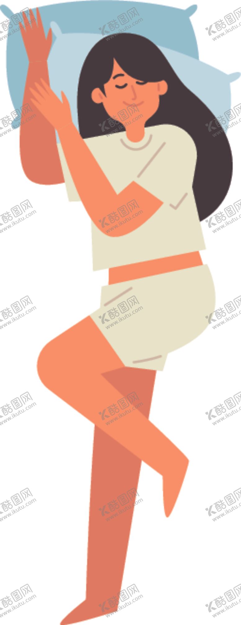 编号：31682507121159417336【酷图网】源文件下载-睡觉姿势