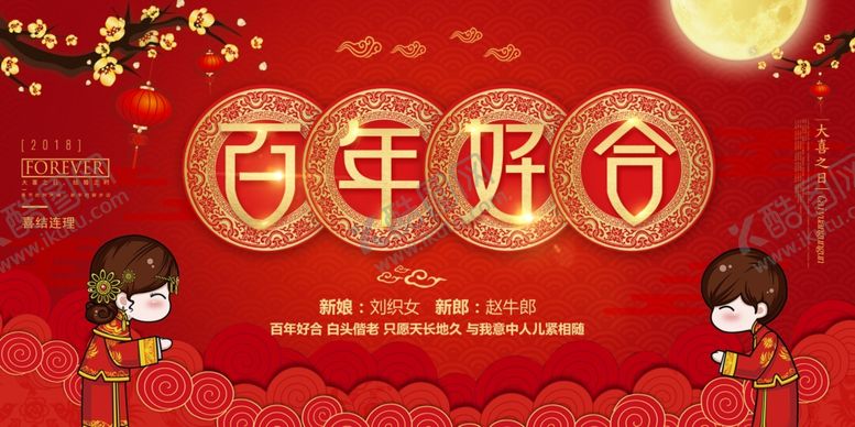 编号：57210407072237574217【酷图网】源文件下载-婚礼展板