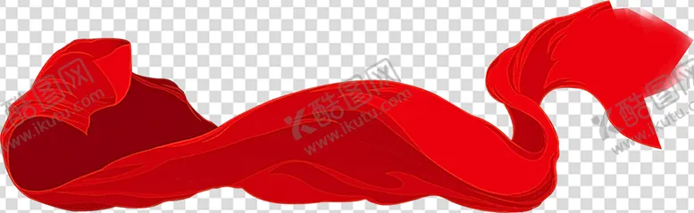 编号：40711310182329314179【酷图网】源文件下载-红色飘带
