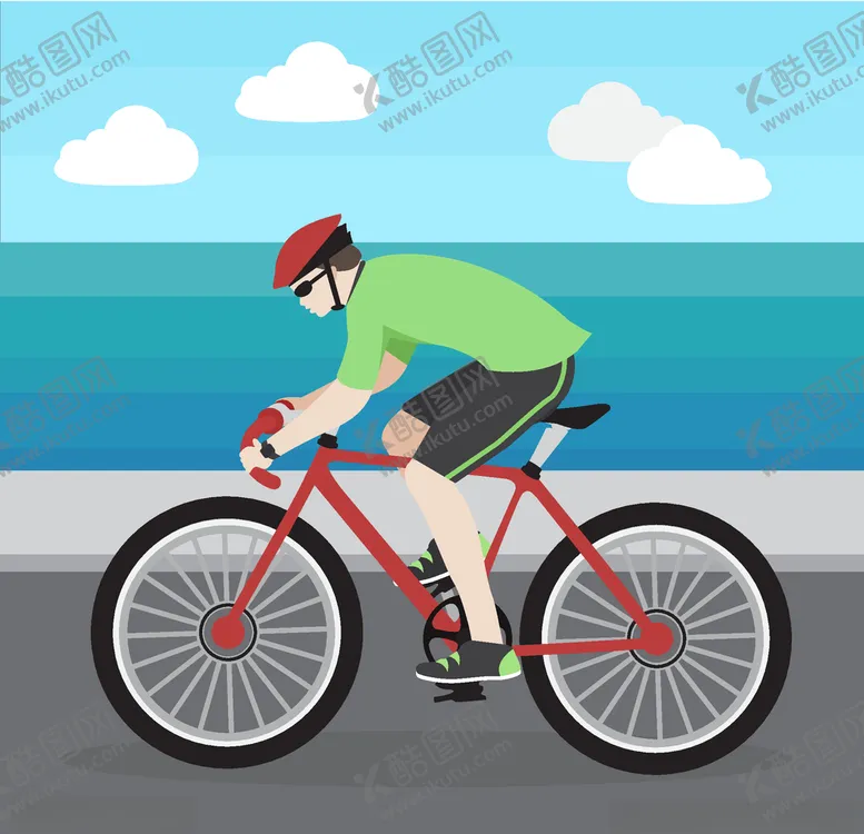 编号：67450504070908428420【酷图网】源文件下载-骑自行车