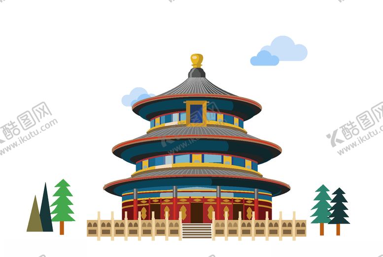 编号：32837011061733221891【酷图网】源文件下载-天坛祈年殿