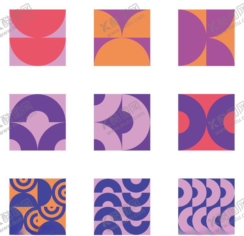 编号：71495310121145526630【酷图网】源文件下载-彩色创意图形