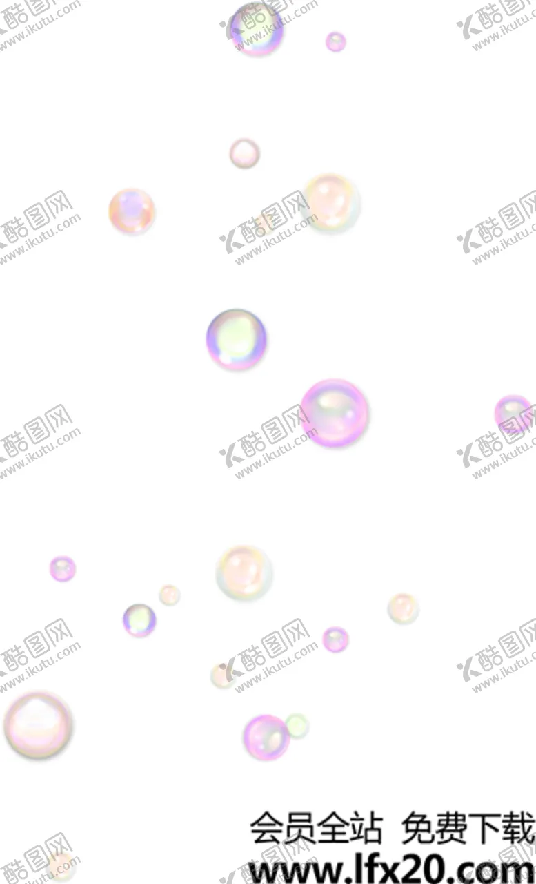 编号：62294907012118223749【酷图网】源文件下载-彩色透明肥皂泡气泡水泡泡泡元素