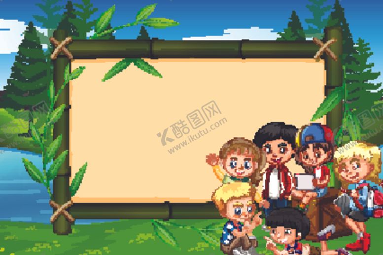 编号：12700005042019129743【酷图网】源文件下载-卡通学生