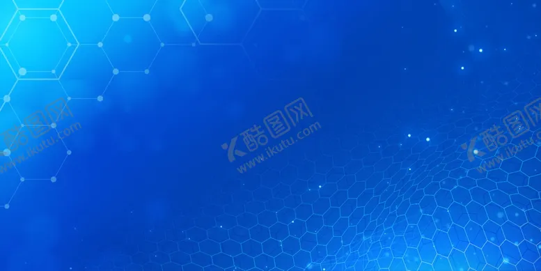 编号：12217602070505001643【酷图网】源文件下载-蓝色科技背景