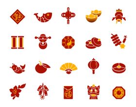 夏日元素icon图标