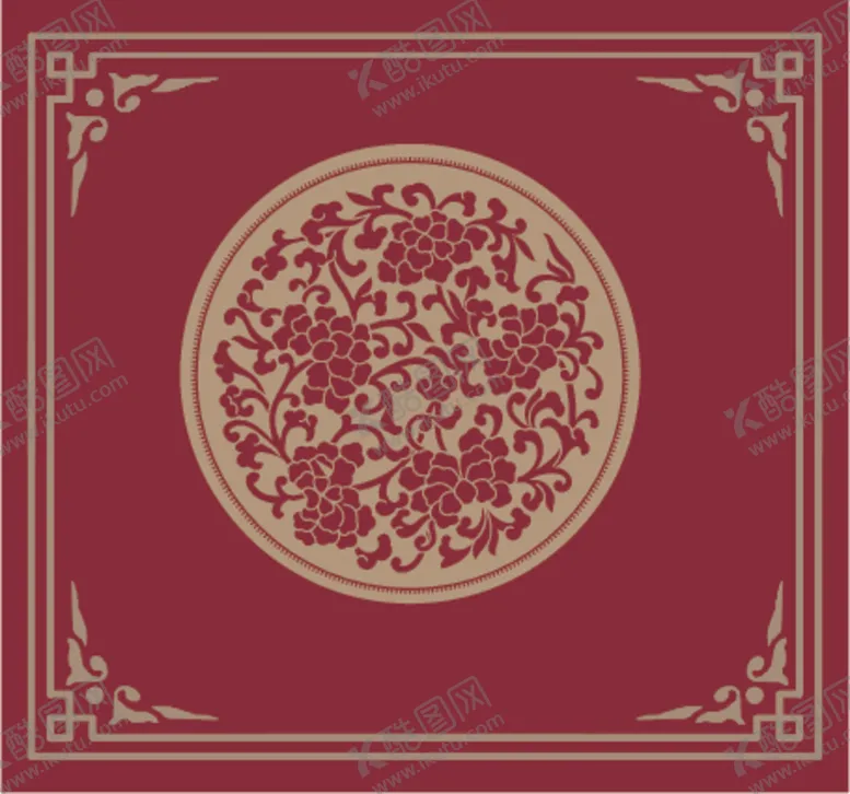 编号：35061104161453395403【酷图网】源文件下载-古典花纹