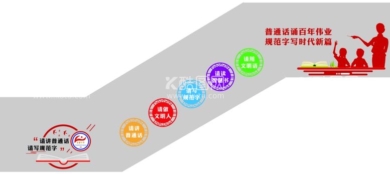 编号：94555812210800492896【酷图网】源文件下载-请讲普通话 请写规范字