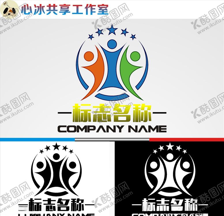 编号：35156511011900057923【酷图网】源文件下载-教育logo