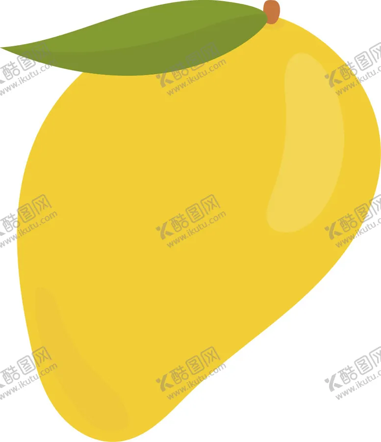 编号：36879509130021272103【酷图网】源文件下载-芒果卡通水果手绘