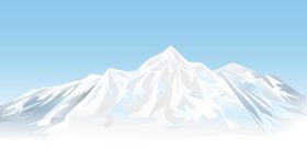 雪山山脉山峰背景素材唯美浪漫