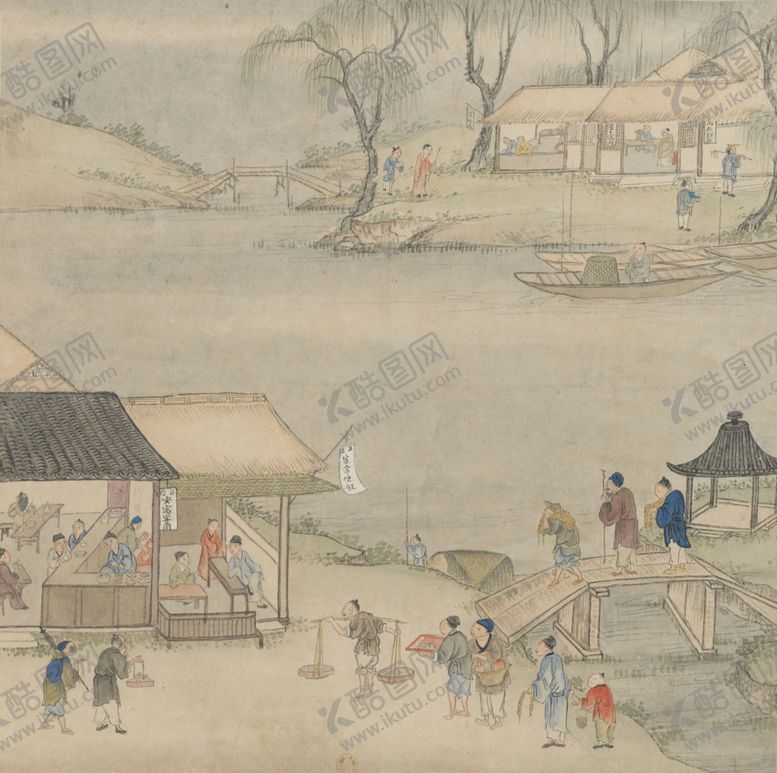 编号：35658510041924545065【酷图网】源文件下载-古代街景