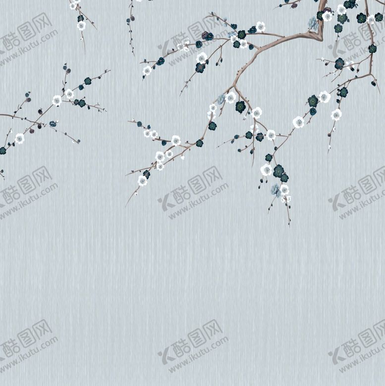 编号：10399207132314448403【酷图网】源文件下载-手绘花鸟背景工笔花鸟背景