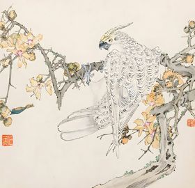 国画花鸟山水