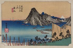 日本街景风景浮世绘