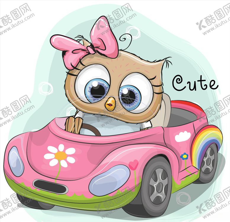 编号：62105506190137144873【酷图网】源文件下载-卡通猫头鹰