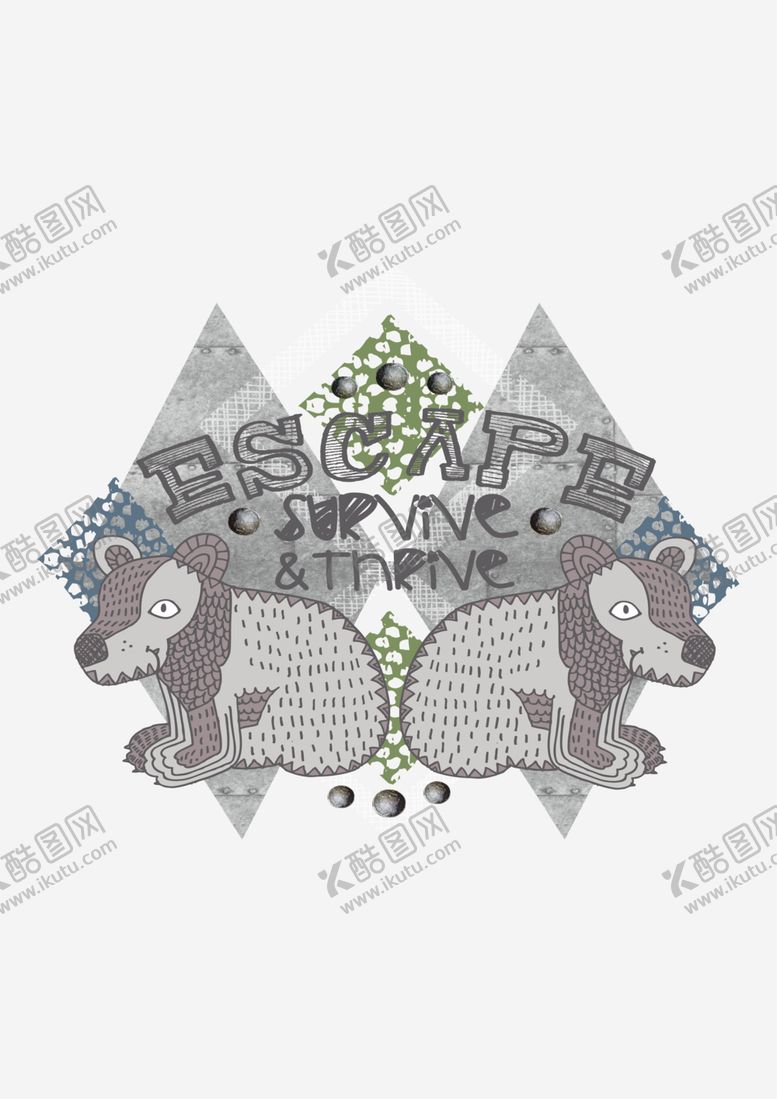 编号：64163212110912451115【酷图网】源文件下载-小熊