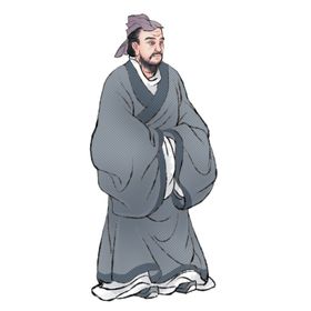 国学人物插画