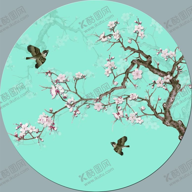 编号：38521807131305257961【酷图网】源文件下载-花鸟装饰画