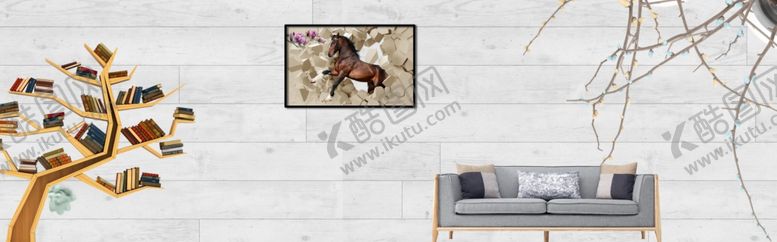 编号：60614310171550057553【酷图网】源文件下载-扁平几何家具