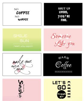 卡通可爱单色双色丝印字母印刷