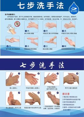 七步洗手法