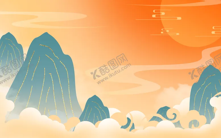 编号：05317909161134302407【酷图网】源文件下载-国潮插画背景