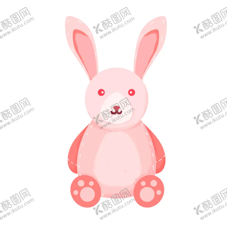 编号：84125601290651383927【酷图网】源文件下载-毛绒兔子