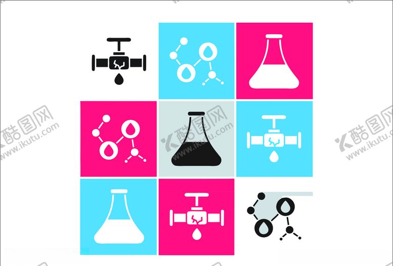 编号：41835205070319095495【酷图网】源文件下载-基因细胞图标生物科技LO