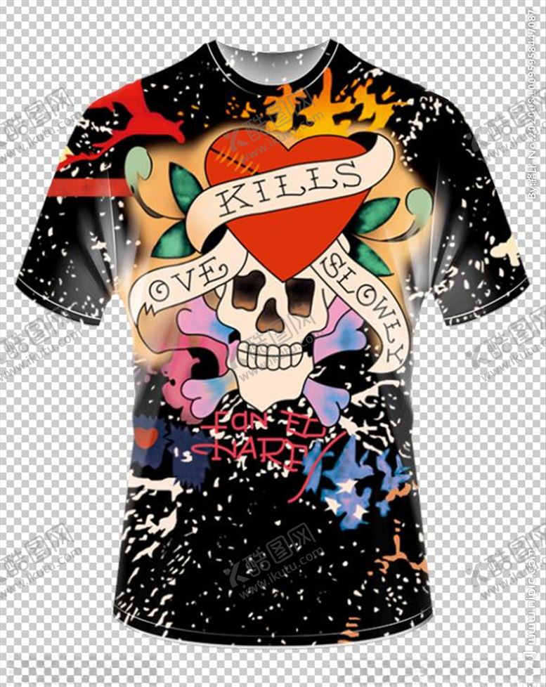 编号：59936910130444206432【酷图网】源文件下载-服装印花