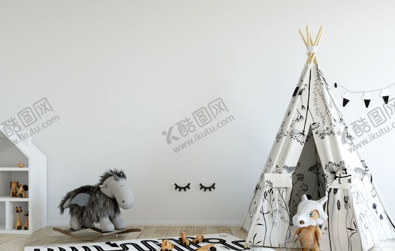 编号：50198709130832511621【酷图网】源文件下载-儿童房场景