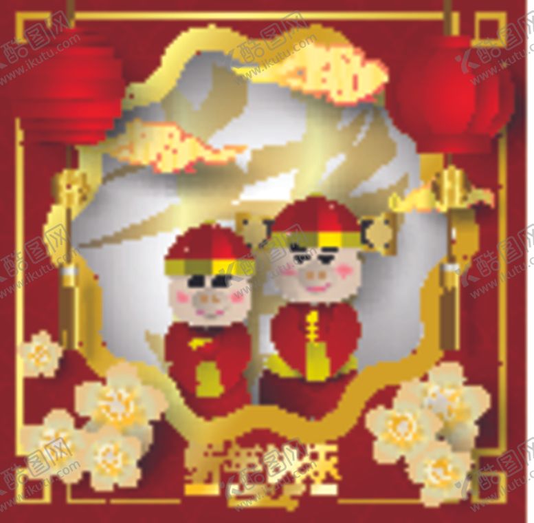 编号：88674409251339193240【酷图网】源文件下载-新年海报模板