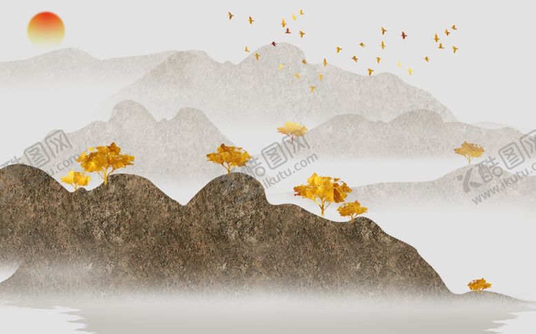 编号：44118106261437152675【酷图网】源文件下载-新中式装饰画
