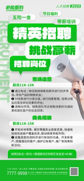招聘海报