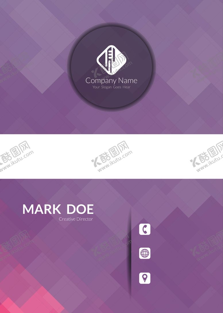 编号：70890909100302018654【酷图网】源文件下载-矢量名片模板