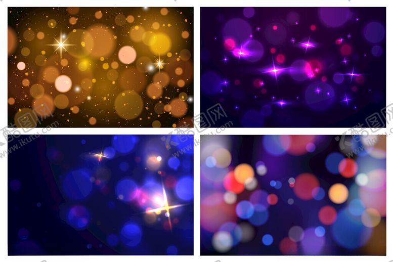 编号：80158111202035538631【酷图网】源文件下载-梦幻光斑背景