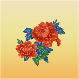 国潮花卉