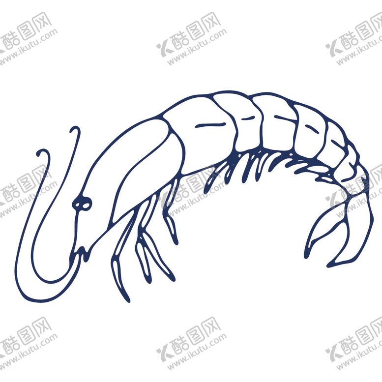 编号：60027305110756137013【酷图网】源文件下载-手绘海洋生物