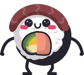 可爱美食物AI矢量图AI设计素材
