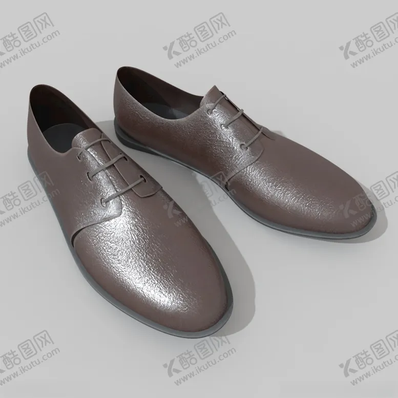 编号：63154701281519525422【酷图网】源文件下载-C4D模型鞋子